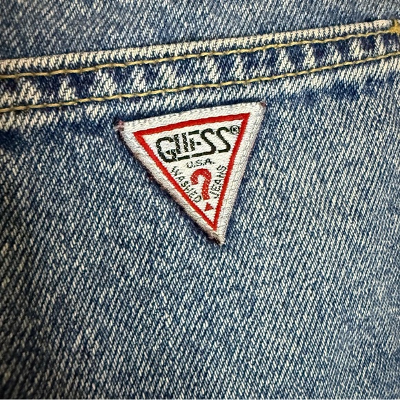 Vintage George Marciano Guess High-Waisted Jeans with Zippered Split Hem - Picture 6 of 12